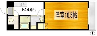 中電前駅 徒歩3分 7階の物件間取画像